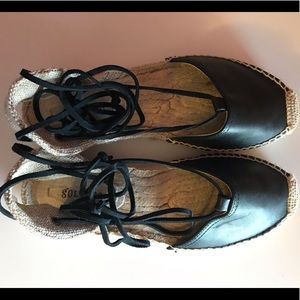 Soludos Platform Gladiator Espadrille Sandals